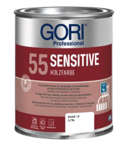 Gorimix 55 Sensitive Holzfarbe 2,310 lt Basis 30 (vorher Rapid Wetterschutzf.)
